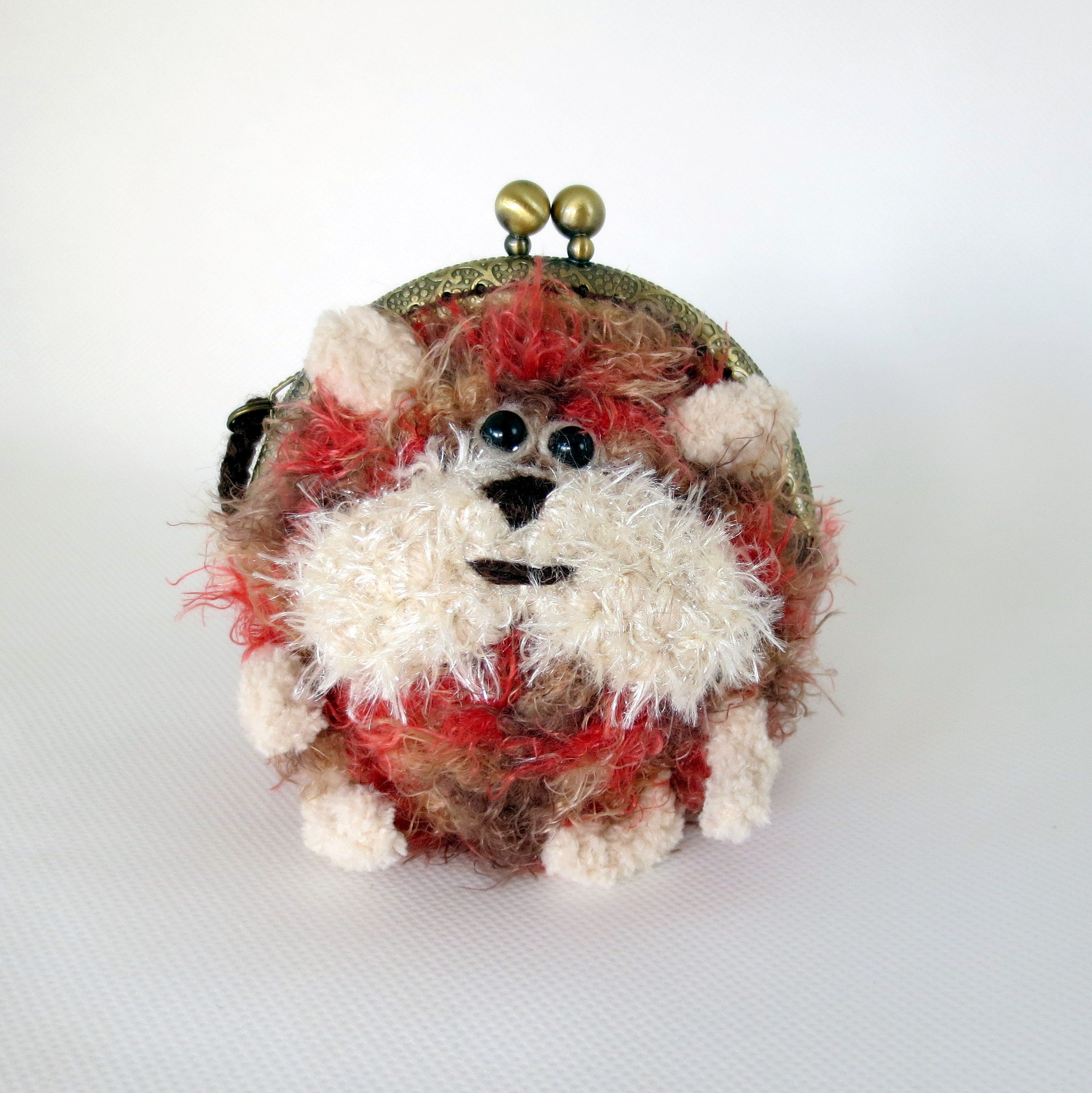 Furry hamster coin purse Hamster small bag headphone pouch Etsy