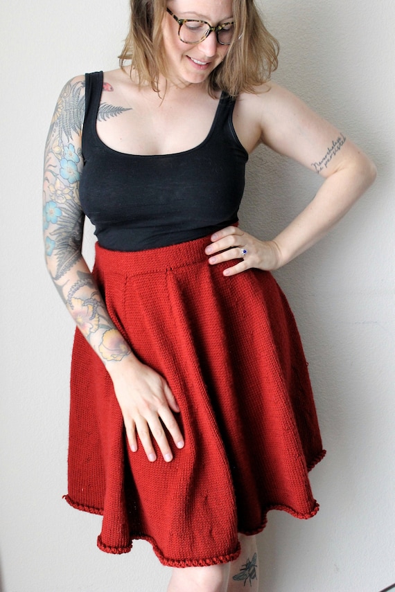 Passiflora Skirt PDF PATTERN Beautiful Pleated Skirt Knitting Pattern Etsy UK