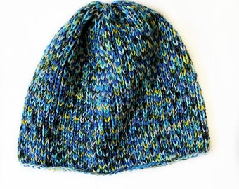 Reversible Phidippus Hat PDF PATTERN - unique textured beanie/toque