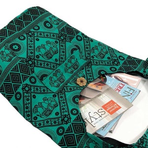 Kraft4Life® PREMIUM QUALITY Hipster Hippie bag boho sling bandolera Boho Thai cotton Sling Bag Messenger Bags bolso de mano para mujer