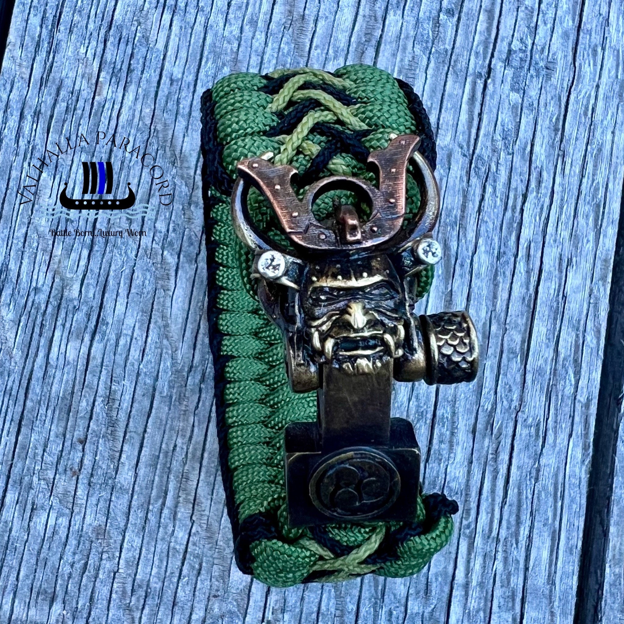 置物 mina Oni Bracelet - Shogun Bracelet - Paracord Bracelet - Oni