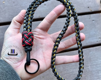 Cordón para el cuello cosido de paracord Valhalla