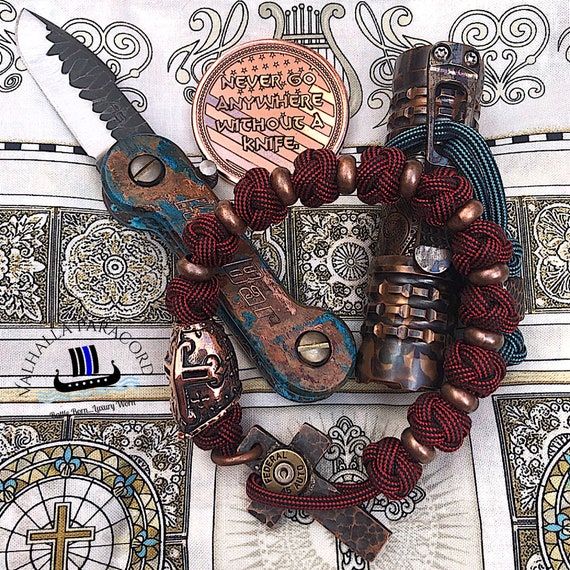 Single Decade Crusader Pocket / Wrist Rosary - Copper Edition - Etsy