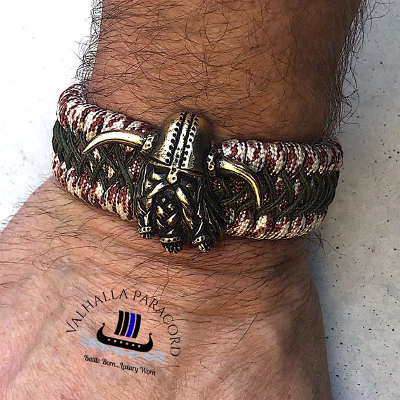 Viking Warrior MOLLE Paracord Pulsera - Etsy España