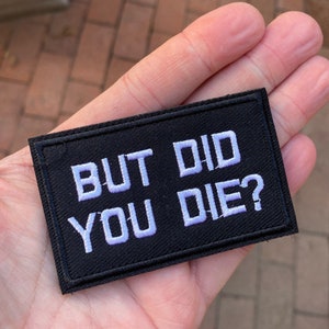 Patch moral bordado - Opção 62
