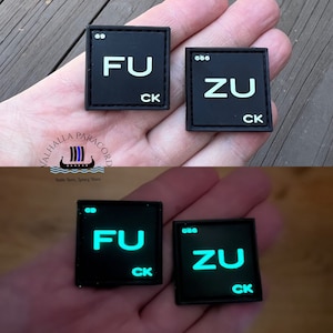 Exclusive Morale Patch - Glow in the Dark Zuck Ranger Eyes - 2 Piece Set