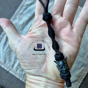 Hannya (Oni) Lanyard - Murdered-Out