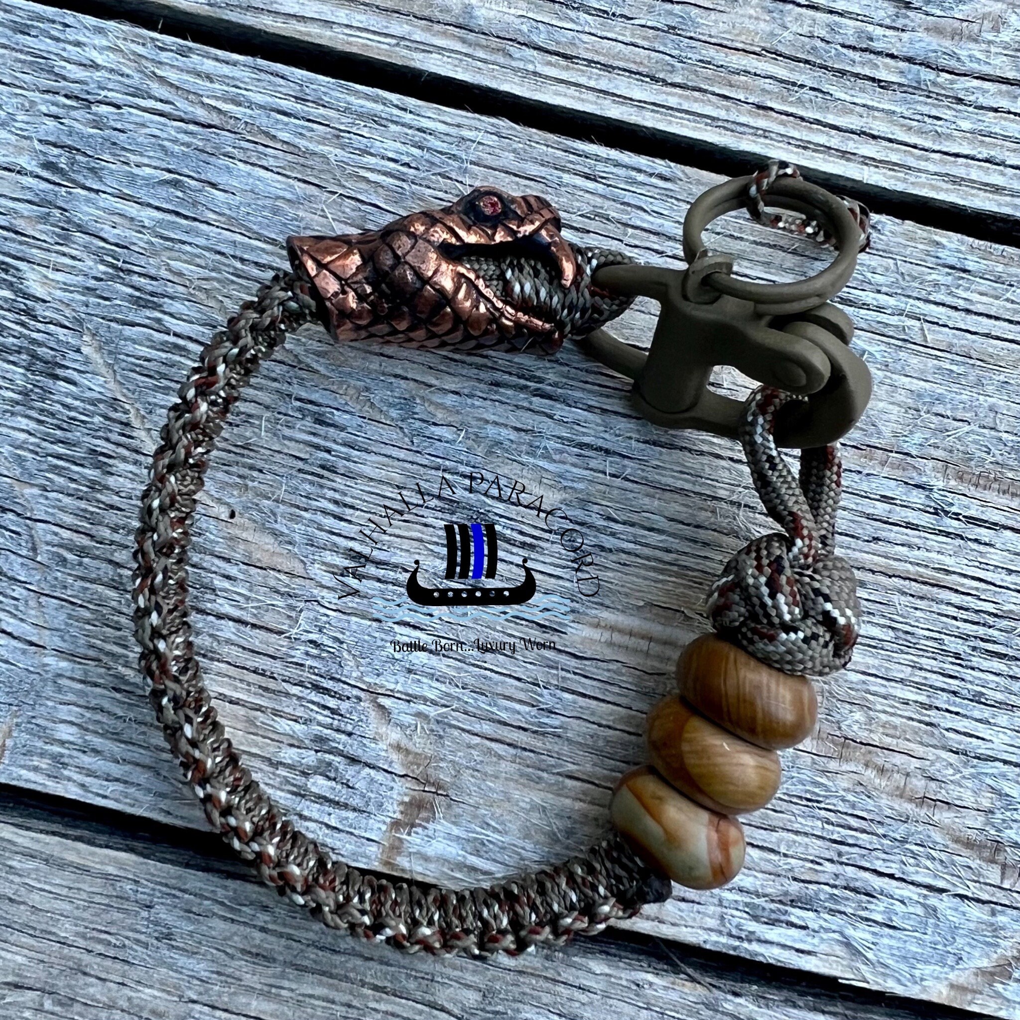 Rattlesnake Ltd Paracord Bracelet - Y04XR23X - Etsy
