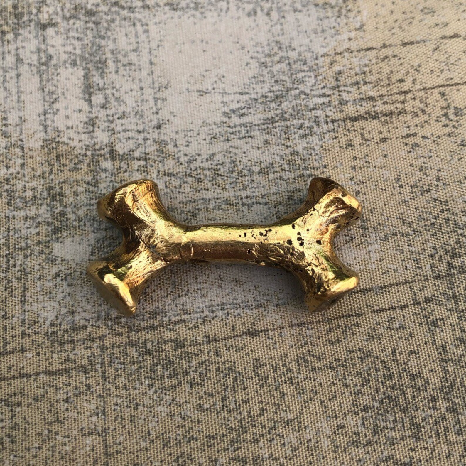 Brass Bone Paracord Toggle Etsy