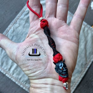 Jeweled Hannya (Oni) Lanyard