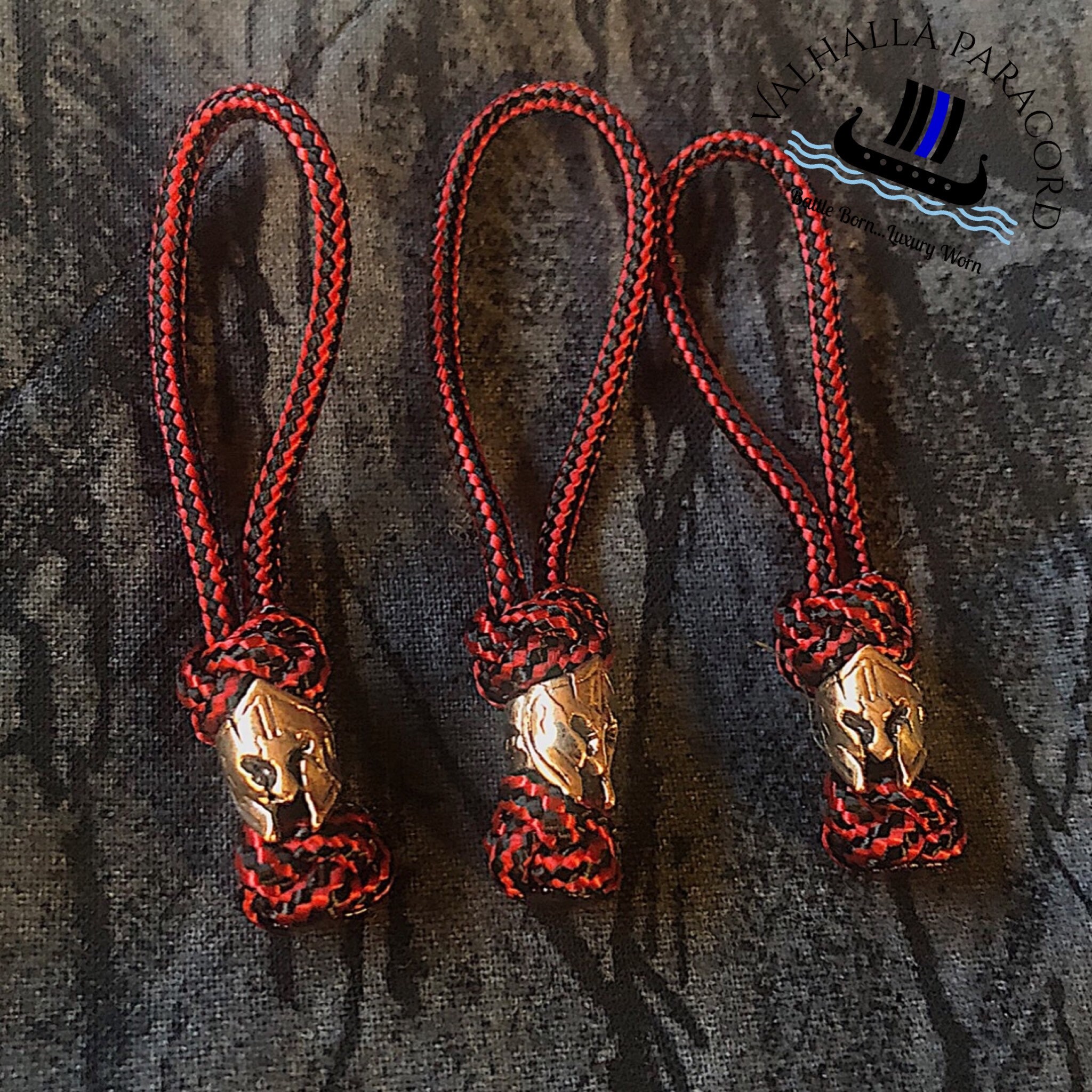 Paracord Zipper Pulls (x3) - Etsy