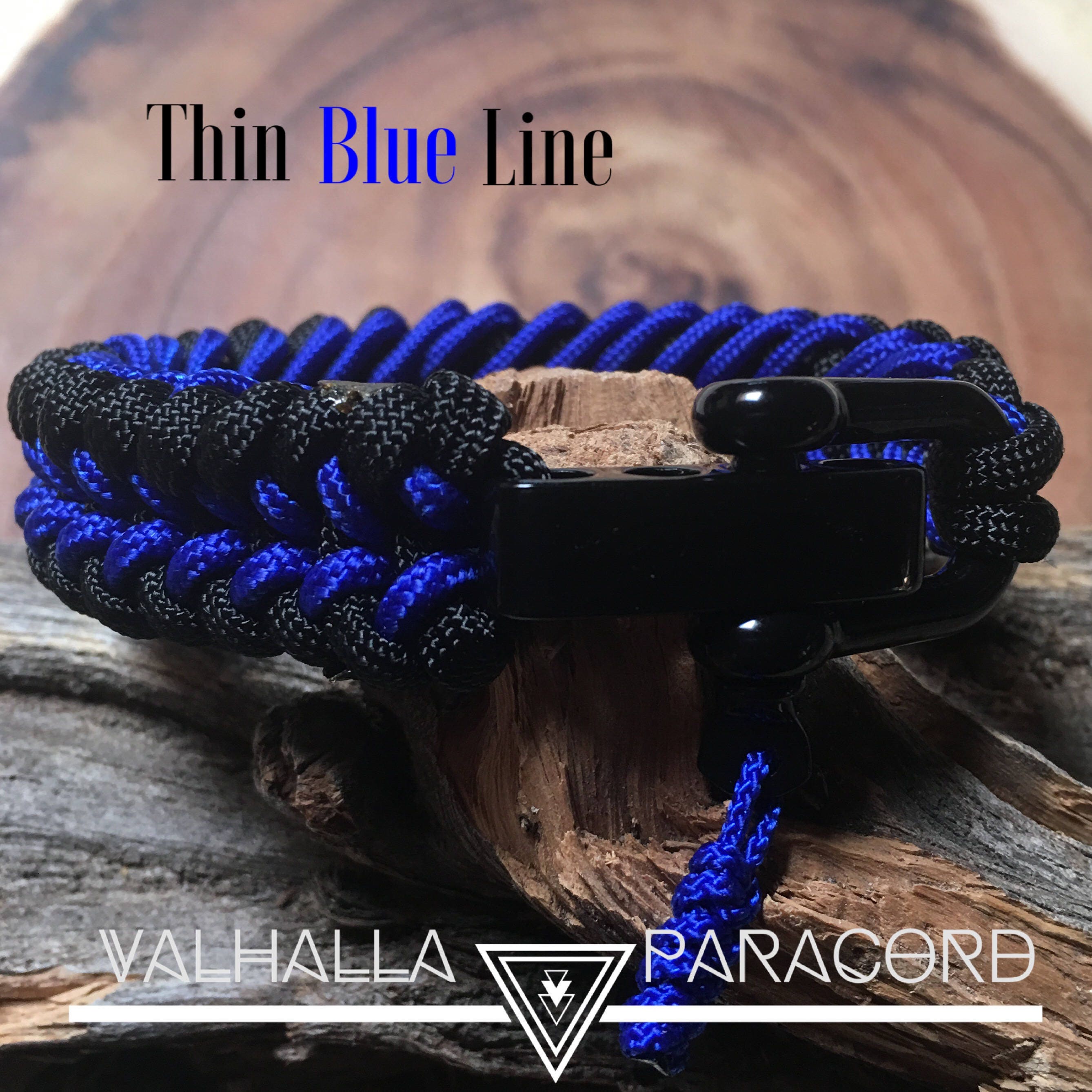 thin blue line necktie