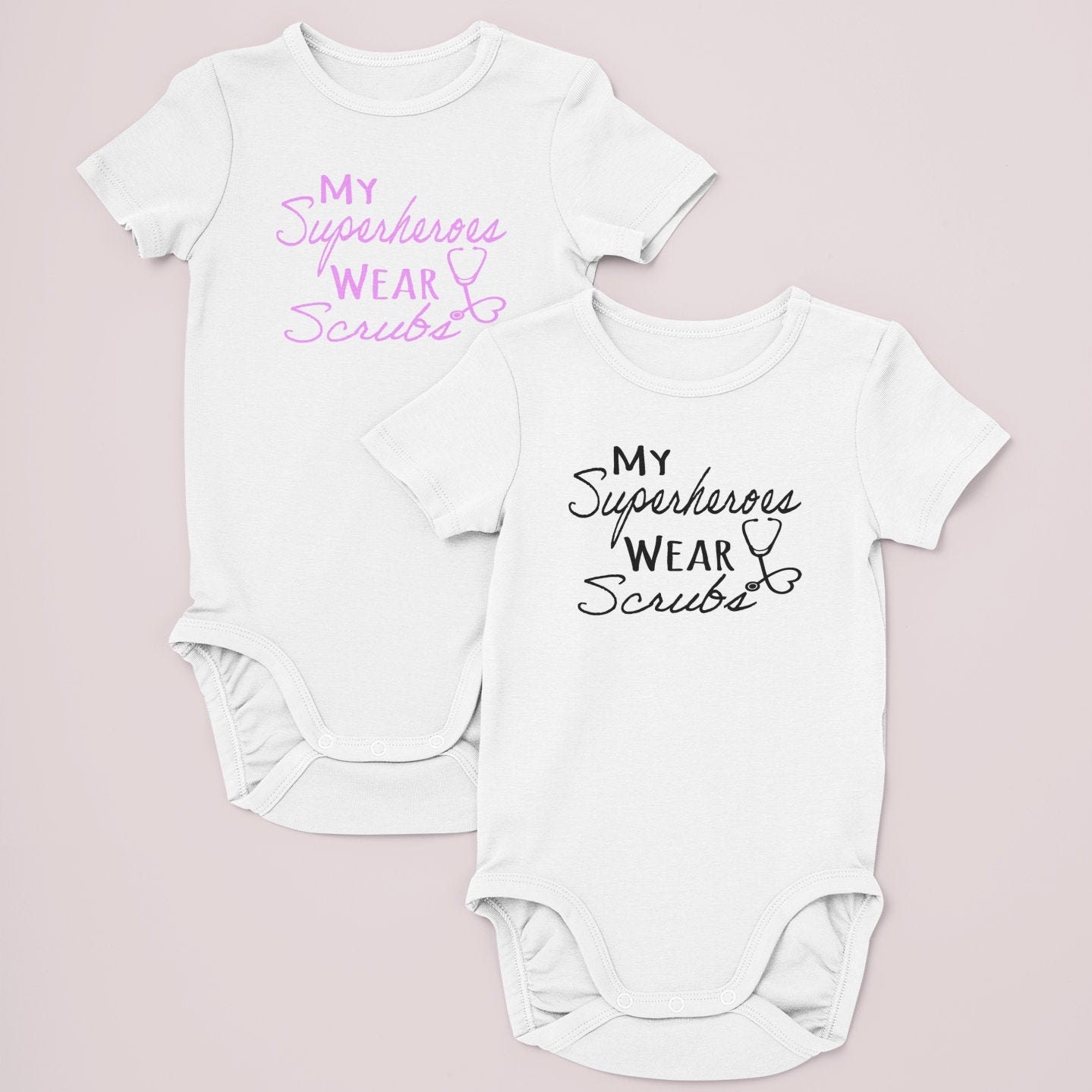 baby scrubs onesie