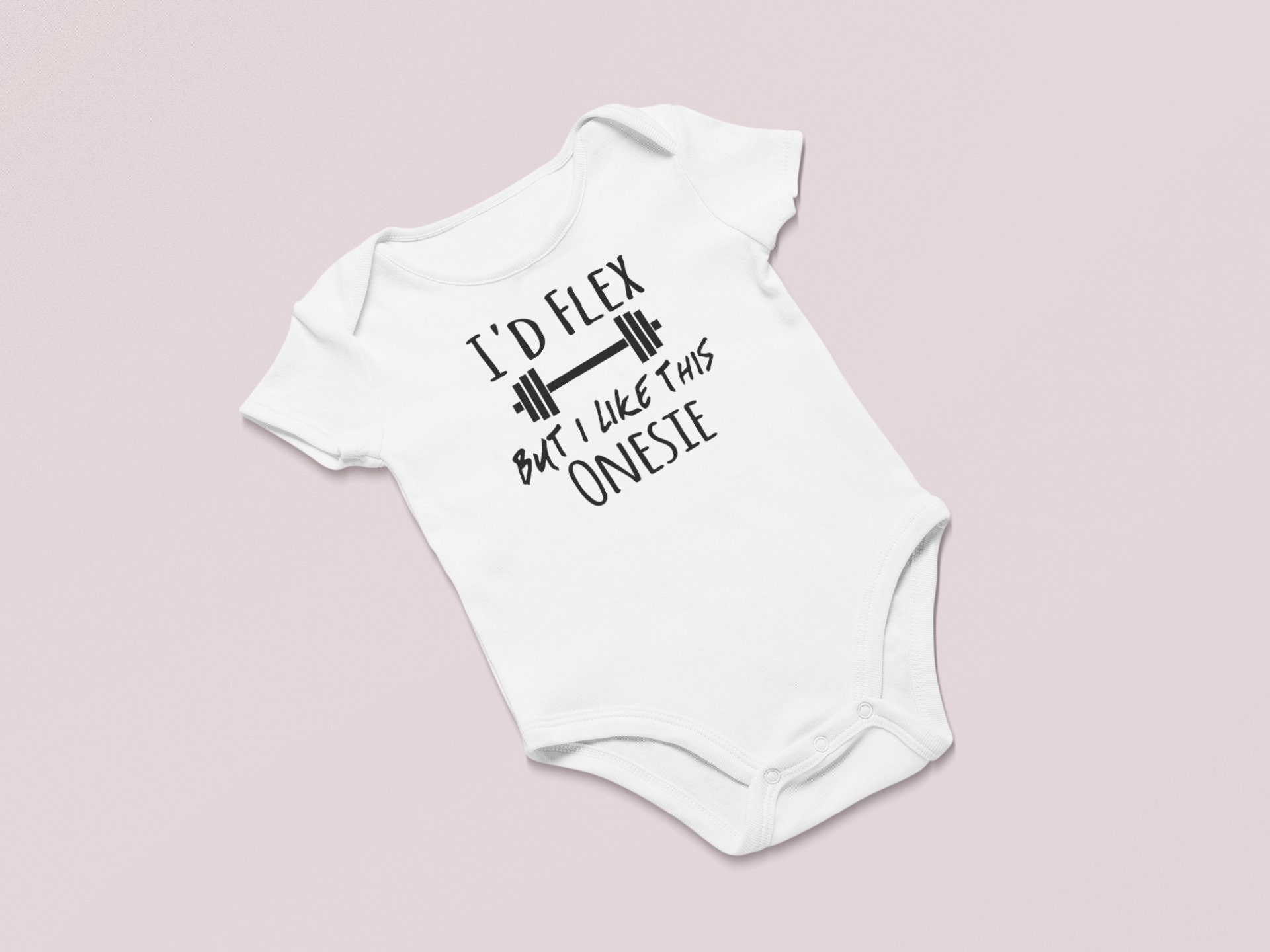 crossfit baby onesie