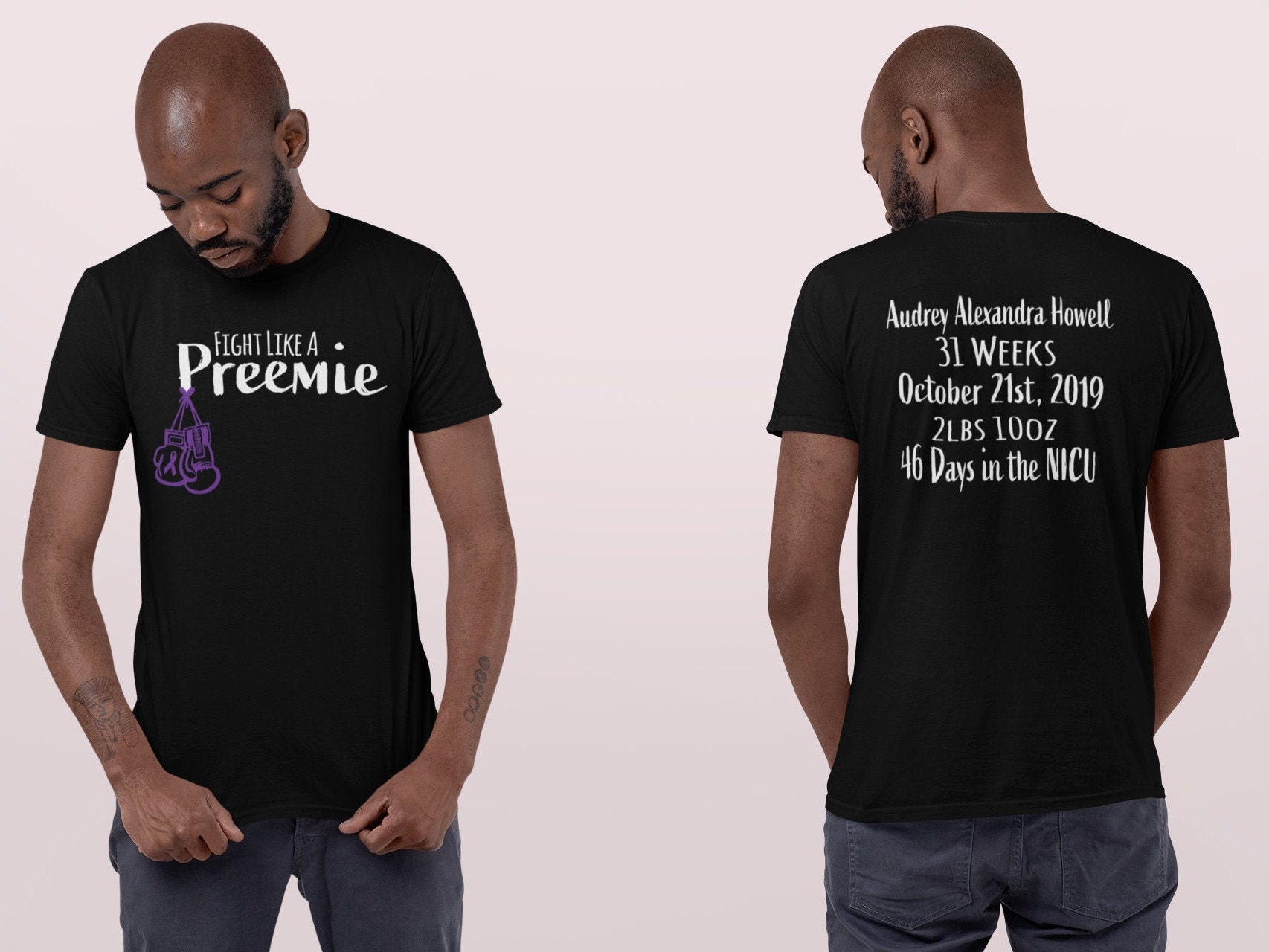 personalized preemie clothes