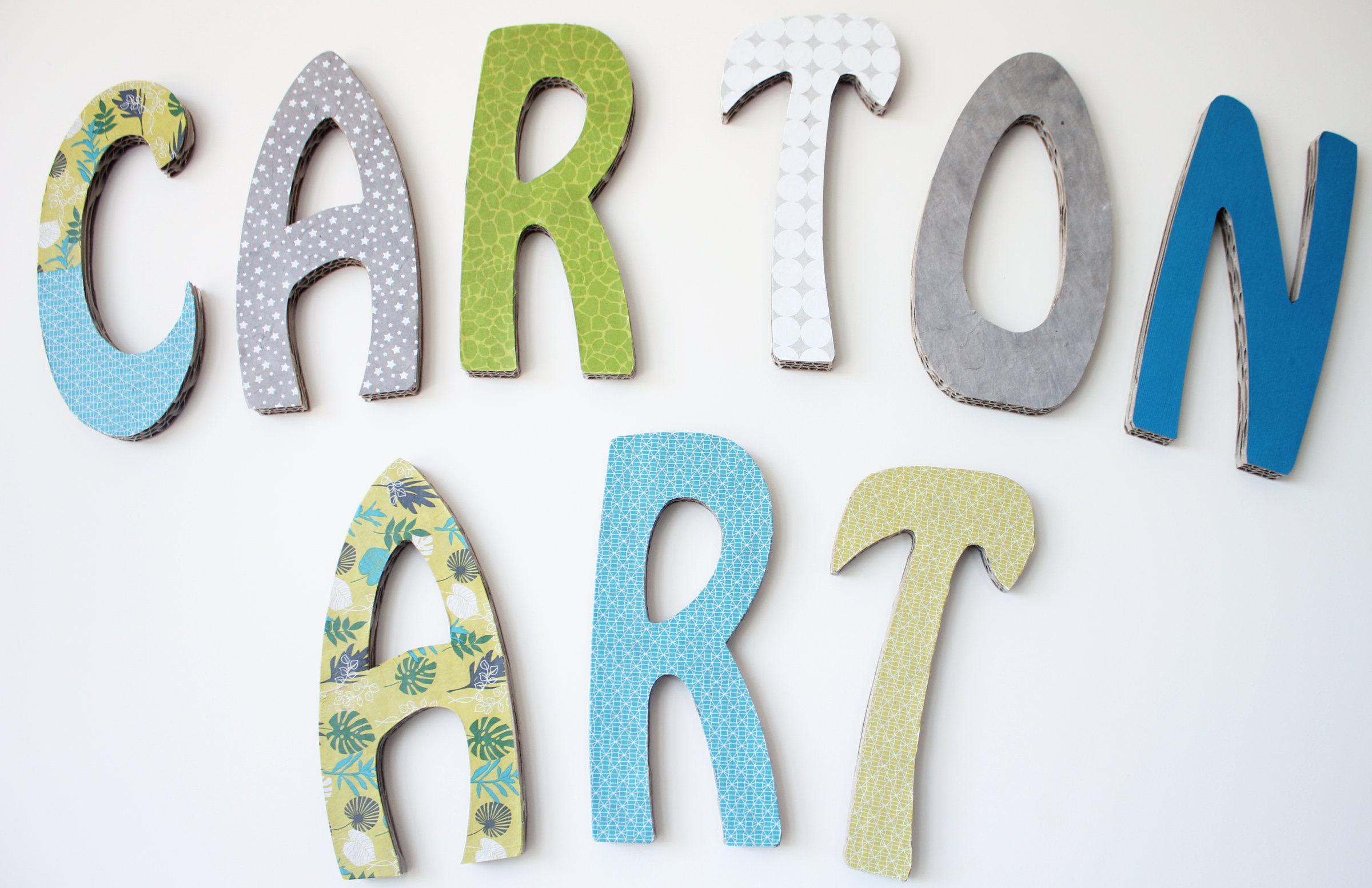 24 Inch Cardboard Letters - v5xjfow