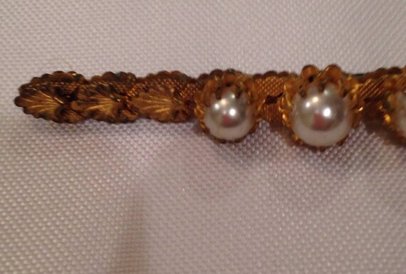 Victorian antique Bar Pin Brooch. Bohemian pearl … - image 4