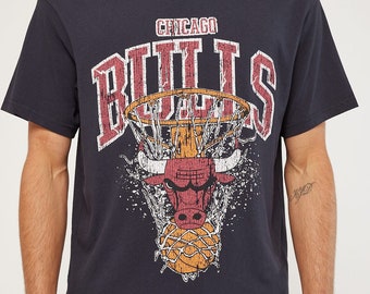 Chicago Bulls Tshirt Etsy