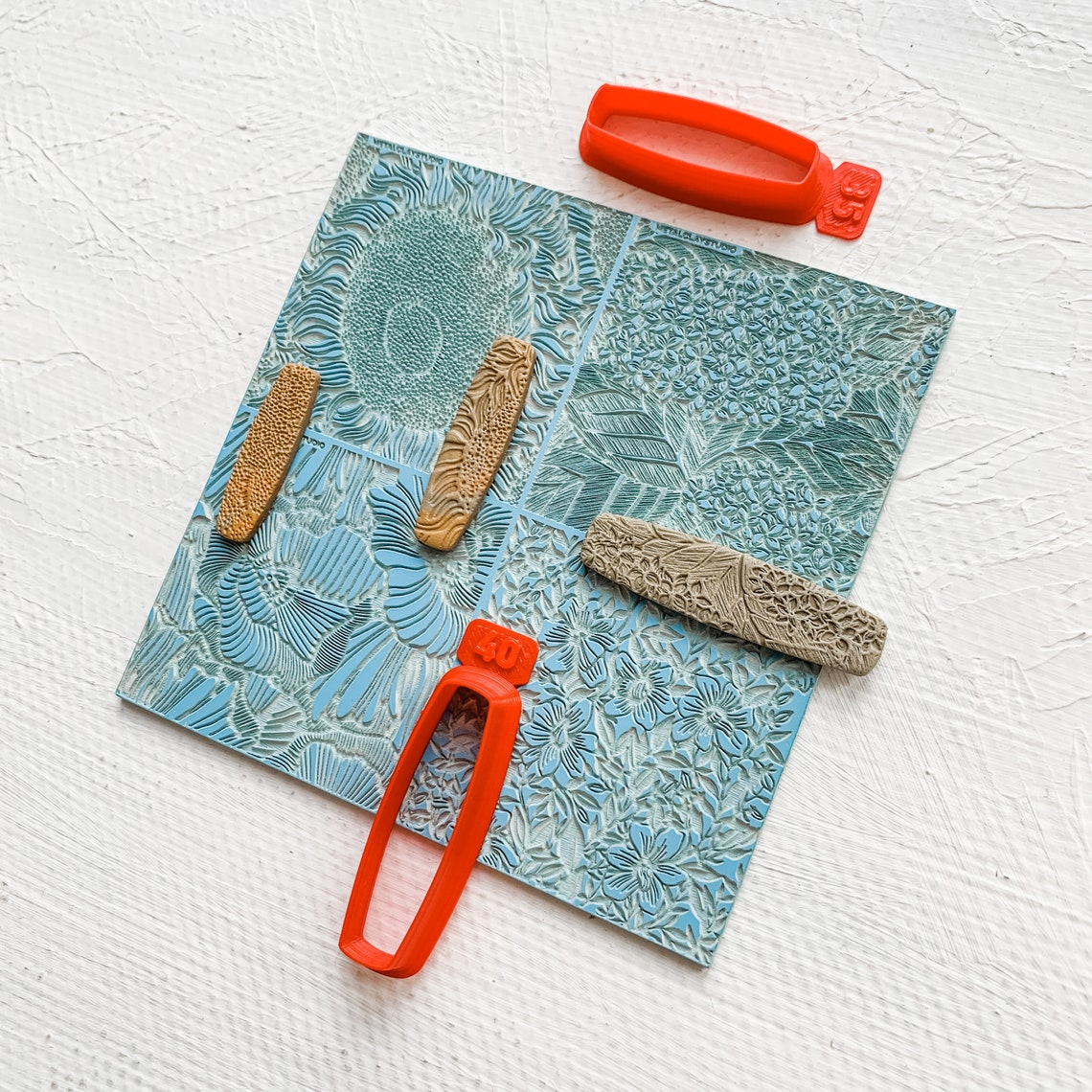 Set of Cutters BARREL3 Metal Clay cutters in a set. Etsy