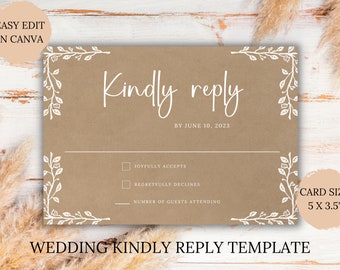 Hochzeit Rsvp Karte Vorlage Country Western Hochzeit Rsvp Karte rustikale Hochzeit Antwortkarte bearbeitbar freundlich Antwort Karte sofortiger Download Rsvp Karte