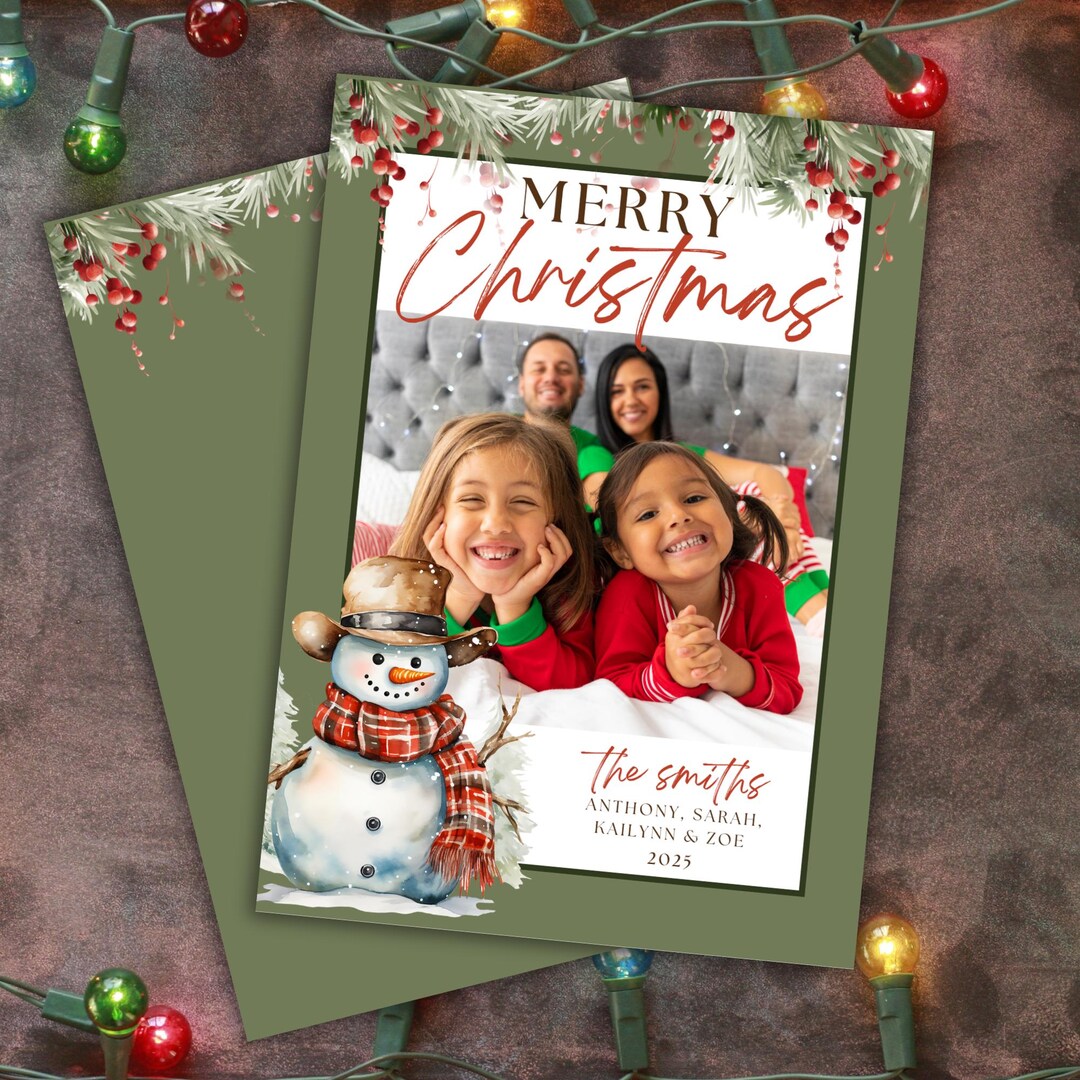 Huxters Cartes De Noël Pour Homme Et Femme - Carte De Noël épuisée