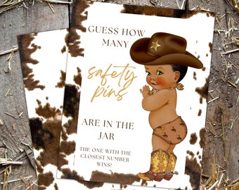 A little cowboy is on the way baby shower signs western baby shower games printable western baby shower decor cowboy baby shower signs