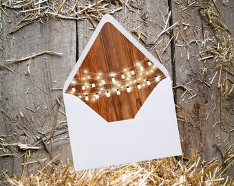 Western envelope liner template barnwood envelope liners country western wedding invitation envelopes instant downloadable envelope liners