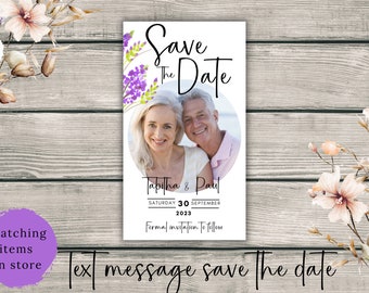Digital invitation wedding save the date text message invitation wedding announcement save the date evite wedding invitation save the date