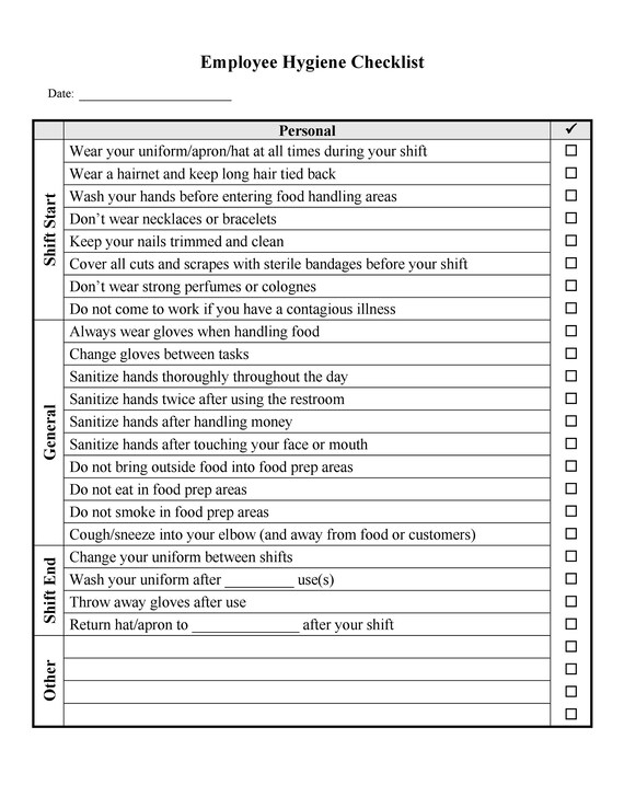 Daycare Health And Safety Checklist Xenia Templates, 54 OFF