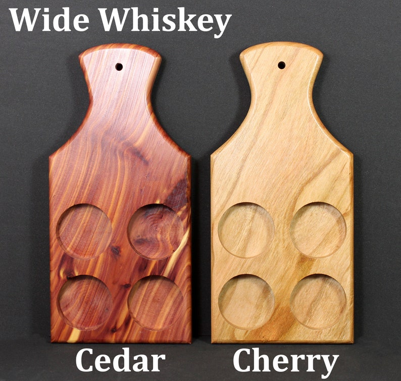 Whiskey Glass Flight Board Etsy