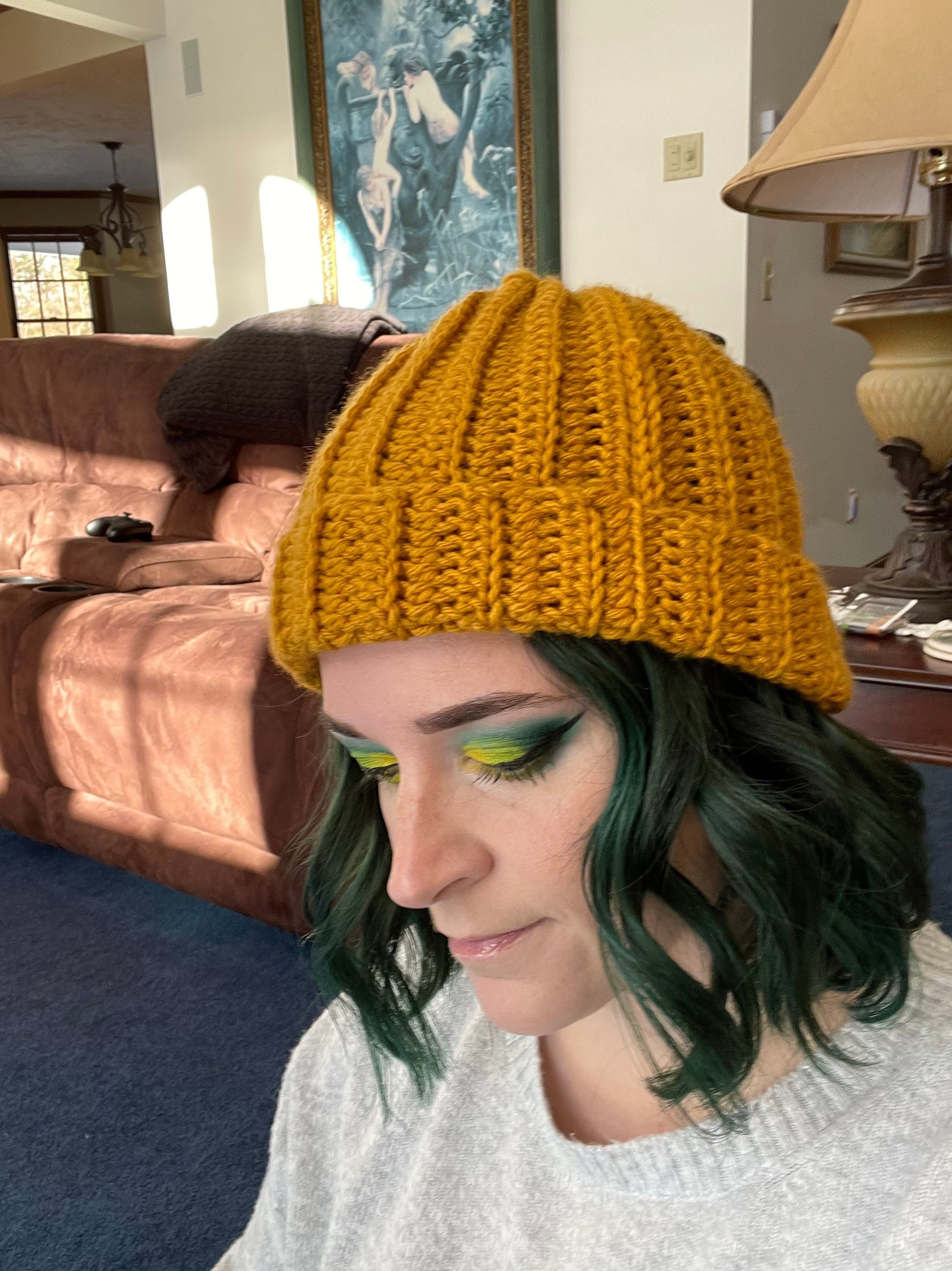 Chunky Crochet Beanie Carhartt Style 