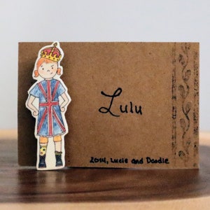 Shrink Plastic Pin - Lulu
