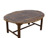 Mid-Century Walnut Tray Table, Vintage Cocktail Table, Walnut Coffee Table