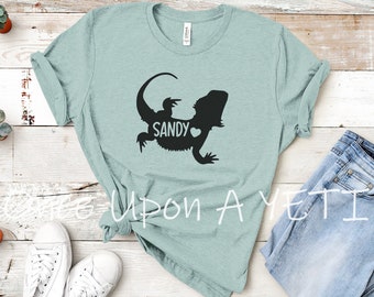 Bearded Dragon Personalized T-Shirt