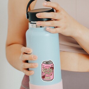 Girly Pop - Waterproof Vinyl Sticker image 4