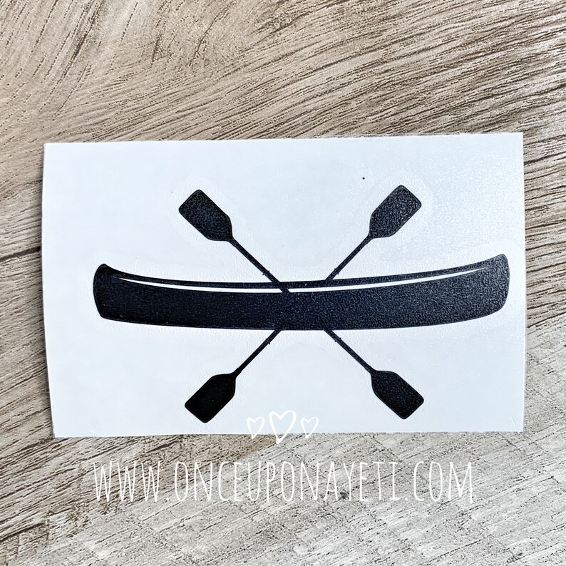 Kayak Vinyl Decal Kayak Decal Canoe Decal Kayak Sticker Etsy