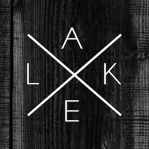 Lake Life Vinyl Decal: Waterproof Car, Laptop, and Water Bottle Sticker