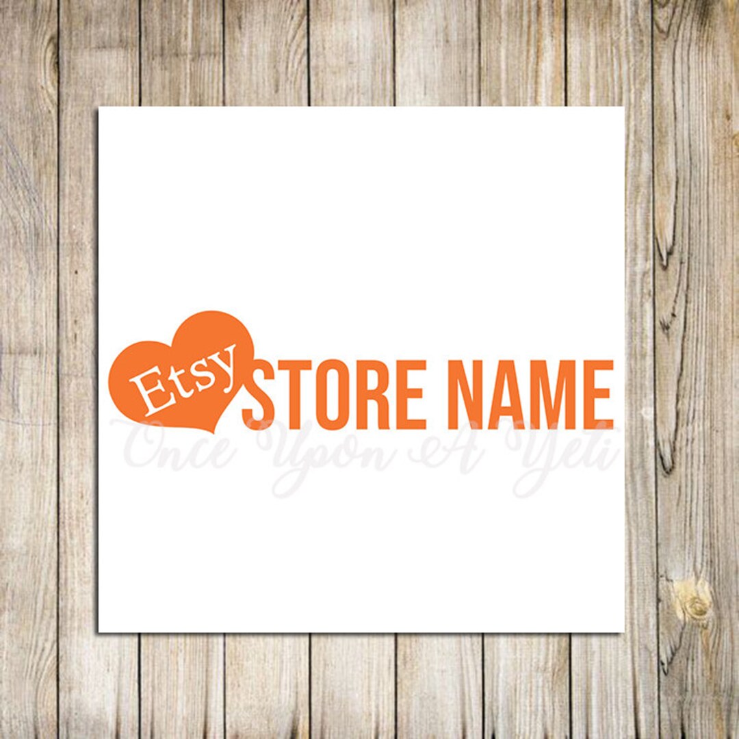 Etsy Store Decal Etsy Page Decal Etsy Sticker Etsy Decal Etsy Car