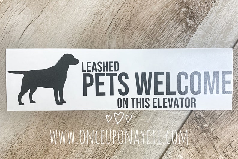 Leashed Pets Decal Dogs Decal Store Decal Etsy