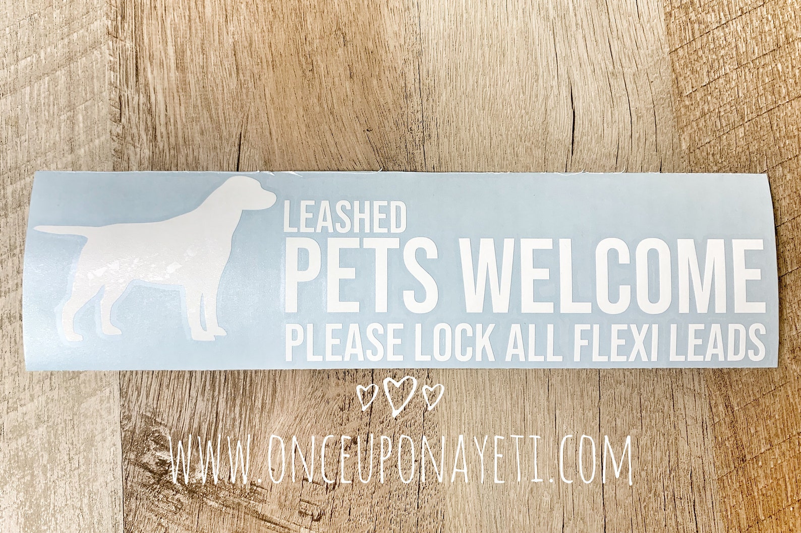 Leashed Pets Decal Dogs Decal Store Decal Etsy