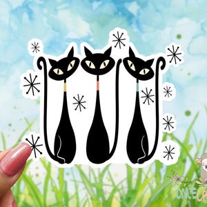 MCM Atomic Cat  - Vinyl Waterproof Sticker