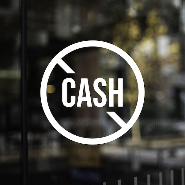 Credit Cards Only Sign - Etsy