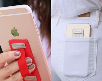 Die Graspy sichern Universal Smartphone Tablet-Griff-Halter