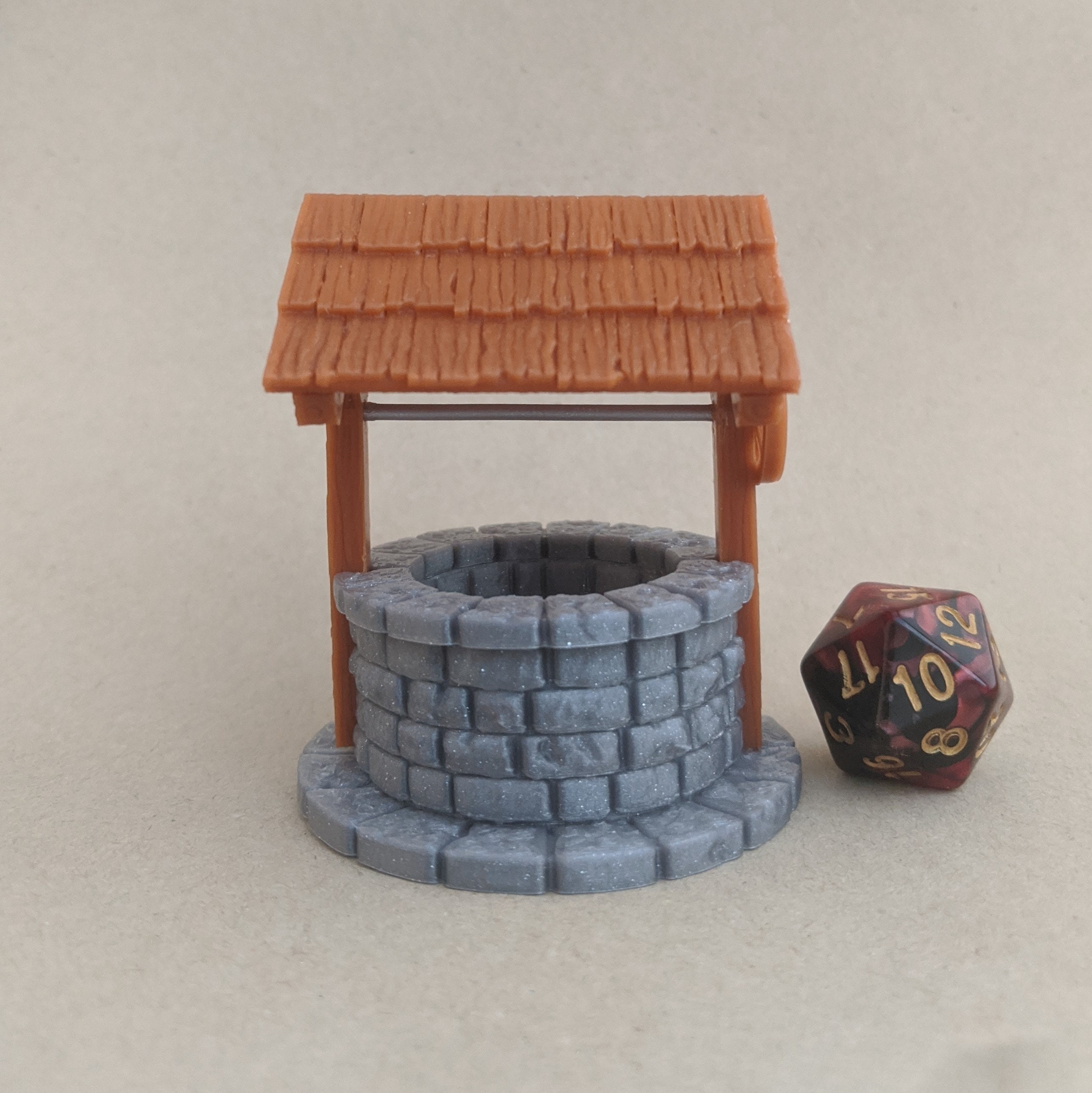 Well Miniature Dungeons and Dragons DnD Tabletop Gaming | Etsy