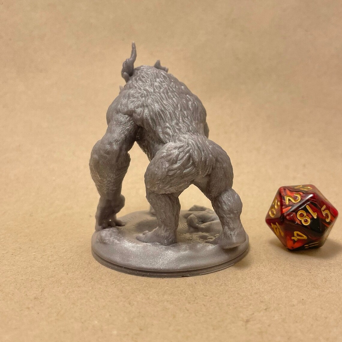 Yeti Miniature 28mm Dungeons and Dragons Miniature Dnd | Etsy