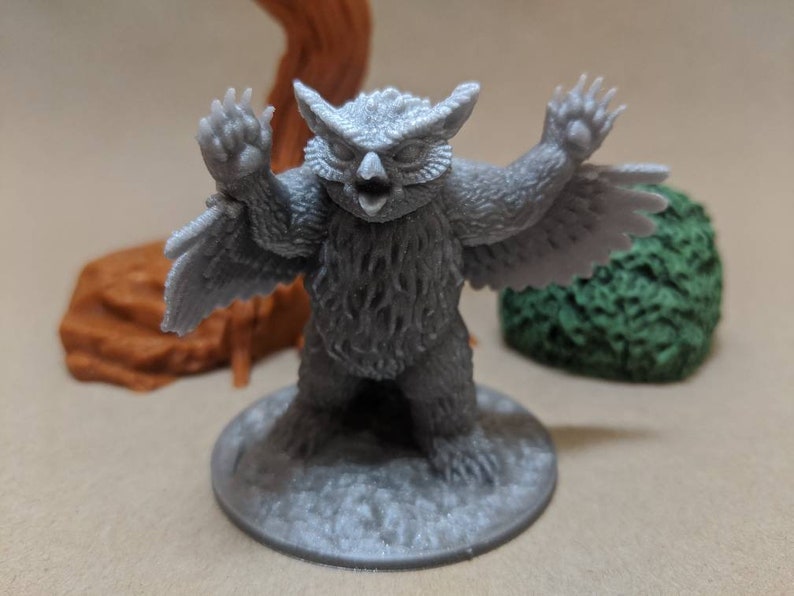 d&d owlbear miniature