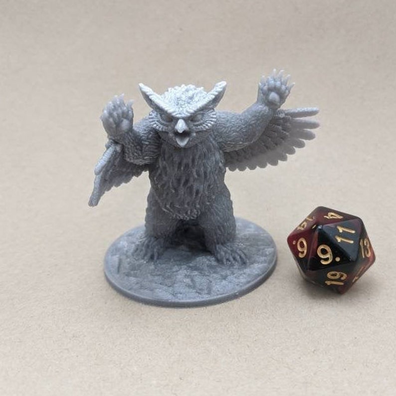 d&d owlbear miniature