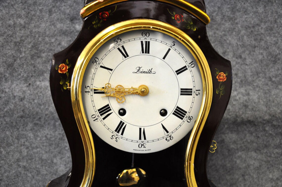 Zenith Swiss made Wall Clock c1960 Etsy