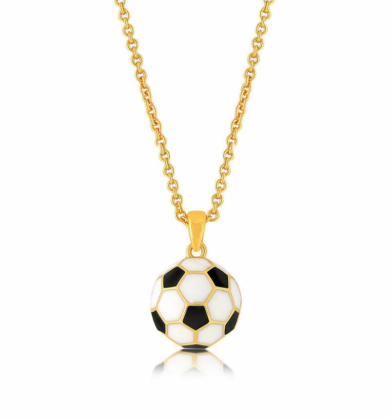 Soccer Necklace Soccer Ball Necklace 
