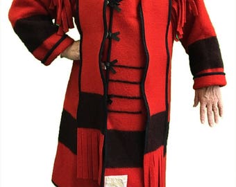 men's capote coat